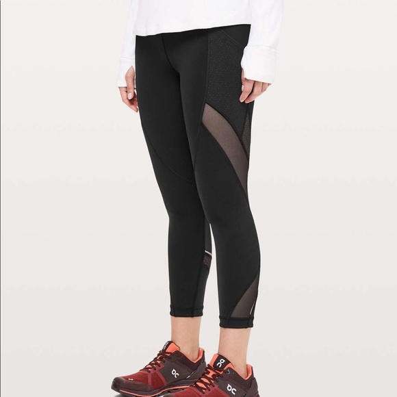 Lululemon run smoothly crop Clearance